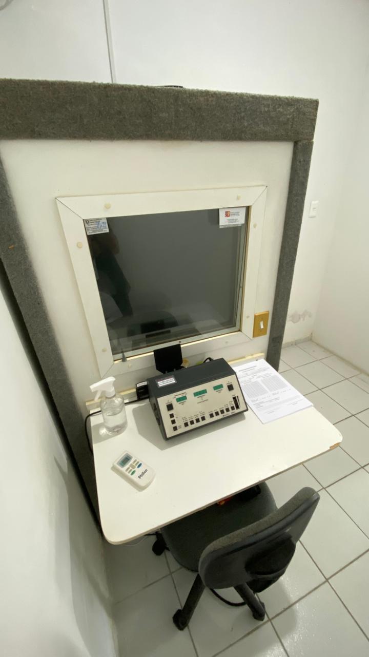 Cabine de audiometria