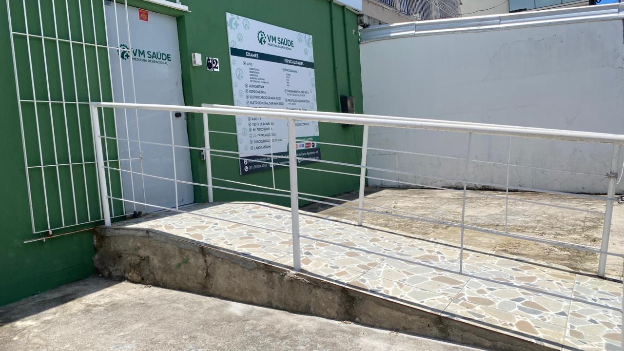 Acesso com rampa