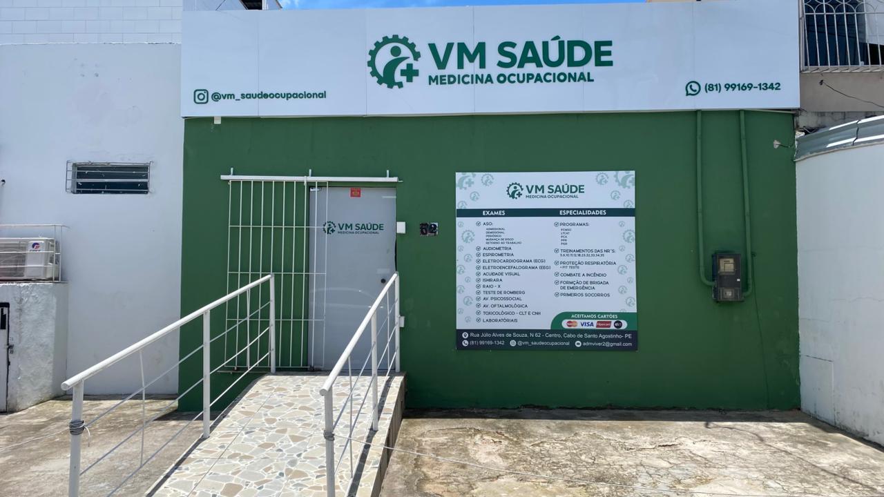 Fachada da VM Saúde